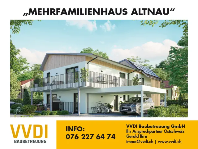 Bauschild Altnau 2025